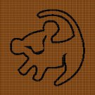 LION KING SYMBOL CROCHET AFGHAN PATTERN GRAPH