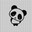 LITTLE PANDA 3 CROCHET AFGHAN PATTERN GRAPH