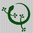 LIZARD 4 CROCHET AFGHAN PATTERN GRAPH