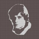 LUKE SKYWALKER FACE CROCHET AFGHAN PATTERN GRAPH