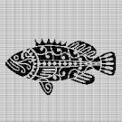 MAORI FISH CROCHET AFGHAN PATTERN GRAPH