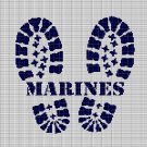 MARINES CROCHET AFGHAN PATTERN GRAPH
