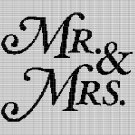 MR&MRS 4  CROCHET AFGHAN PATTERN GRAPH