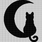 CAT ON THE MOON CROCHET AFGHAN PATTERN GRAPH CAT ON THE MOON CROCHET AFGHAN PATTERN GRAPH