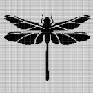 DRAGONFLY 4 CROCHET AFGHAN PATTERN GRAPH