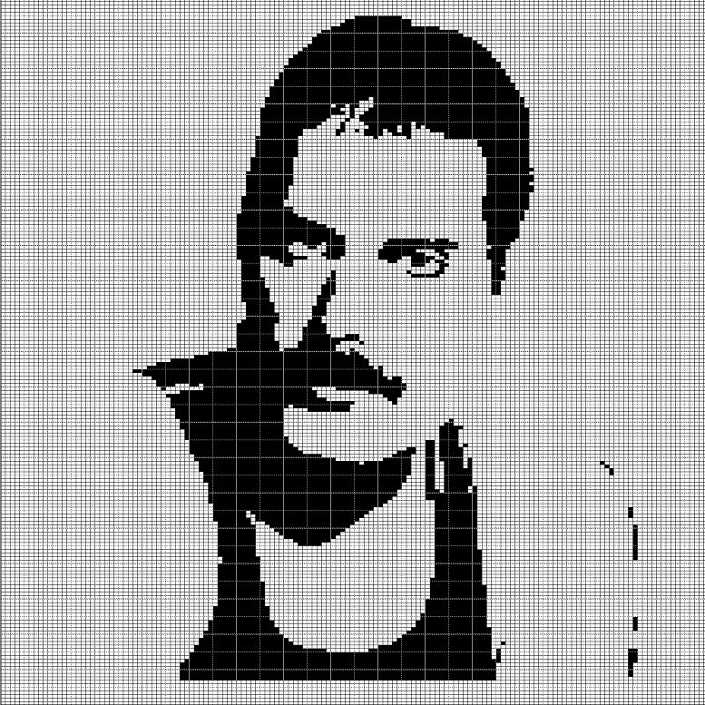 FREDDIE MERCURY 3 CROCHET AFGHAN PATTERN GRAPH