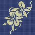 ORCHIDS CROCHET AFGHAN PATTERN GRAPH