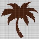PALM TREE 3 CROCHET AFGHAN PATTERN GRAPH