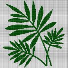 LEAVES 9 CROCHET AFGHAN PATTERN GRAPH