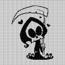LITTLE DEATH CROCHET AFGHAN PATTERN GRAPH