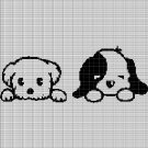 PUPPIES CROCHET AFGHAN PATTERN GRAPH