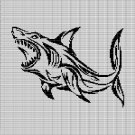 SHARK 14 CROCHET AFGHAN PATTERN GRAPH