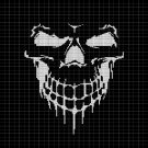 SKULL 5 CROCHET AFGHAN PATTERN GRAPH