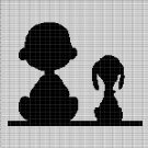 SNOOPY AND CHARLIE BROWN CROCHET AFGHAN PATTERN GRAPH SNOOPY AND CHARLIE BROWN CROCHET AFGHAN PATTERN GRAPH