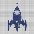 SPACECARFT 2 CROCHET AFGHAN PATTERN GRAPH