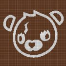 TEDDY BEAR HEAD CROCHET AFGHAN PATTERN GRAPH TEDDY BEAR HEAD CROCHET AFGHAN PATTERN GRAPH