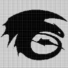 TOOTHLESS CROCHET AFGHAN PATTERN GRAPH