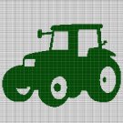TRACTOR 4 CROCHET AFGHAN PATTERN GRAPH