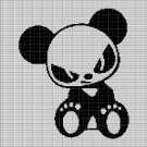 ANGRY PANDA CROCHET AFGHAN PATTERN GRAPH