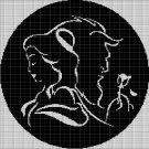 BEAUTY AND THE BEAST 3 CROCHET AFGHAN PATTERN GRAPH