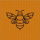 BEE 3 CROCHET AFGHAN PATTERN GRAPH
