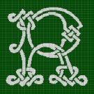 CELTIC 'R' CROCHET AFGHAN PATTERN GRAPH