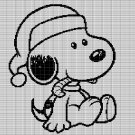 CHRISTMAS SNOOPY CROCHET AFGHAN PATTERN GRAPH