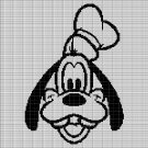 GOOFY HEAD CROCHET AFGHAN PATTERN GRAPH