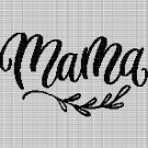 MAMA CROCHET AFGHAN PATTERN GRAPH