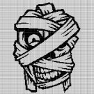 MUMMY HEAD CROCHET AFGHAN PATTERN GRAPH MUMMY HEAD CROCHET AFGHAN PATTERN GRAPH