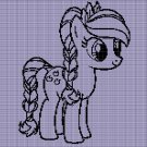 MY LITTLE PONY 8 CROCHET AFGHAN PATTERN GRAPH