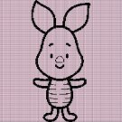PIGLET CROCHET AFGHAN PATTERN GRAPH