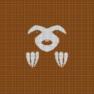 SLOTH 3 CROCHET AFGHAN PATTERN GRAPH