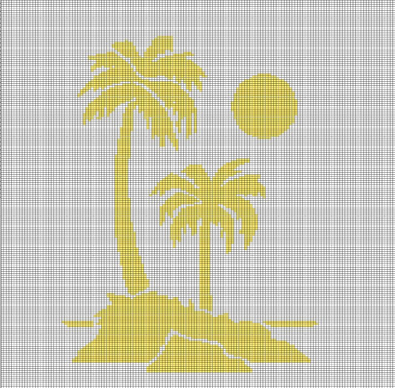 Summer 3 CROCHET AFGHAN PATTERN GRAPH