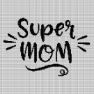 SUPER MOM 2 CROCHET AFGHAN PATTERN GRAPH