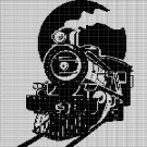 TRAIN 5 CROCHET AFGHAN PATTERN GRAPH