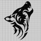 TRIBAL WOLF 3 CROCHET AFGHAN PATTERN GRAPH
