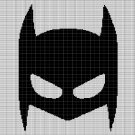 BATMAN MASK CROCHET AFGHAN PATTERN GRAPH