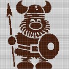 VIKING CROCHET AFGHAN PATTERN GRAPH