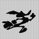 WILE E. COYOTE CROCHET AFGHAN PATTERN GRAPH