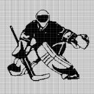 HOCKEY PLAYER CROCHET AFGHAN PATTERN GRAPH