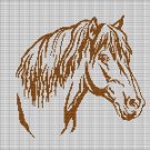 HORSE HEAD 15 CROCHET AFGHAN PATTERN GRAPH