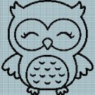 LITTLE OWL 3 CROCHET AFGHAN PATTERN GRAPH
