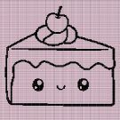 CUTE CAKE CROCHET AFGHAN PATTERN GRAPH