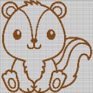 LITTLE SQUIRREL CROCHET AFGHAN PATTERN GRAPH