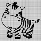 LITTLE ZEBRA 2 CROCHET AFGHAN PATTERN GRAPH