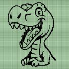 LITTLE DINO CROCHET AFGHAN PATTERN GRAPH