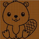 LITTLE BEAVER CROCHET AFGHAN PATTERN GRAPH