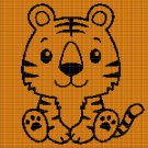 LITTLE TIGER 3 CROCHET AFGHAN PATTERN GRAPH