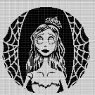 CORPSE BRIDE CROCHET AFGHAN PATTERN GRAPH